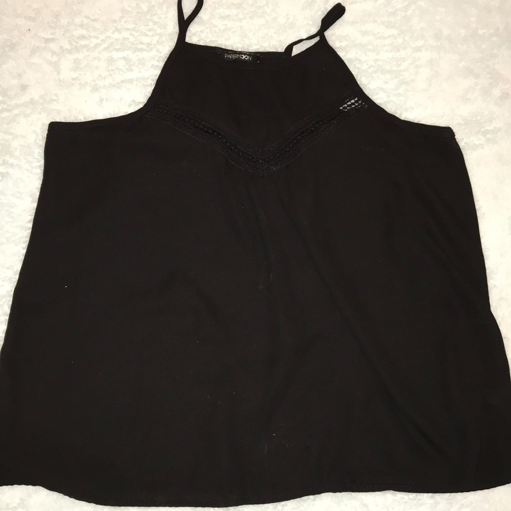 Black Halter Tank